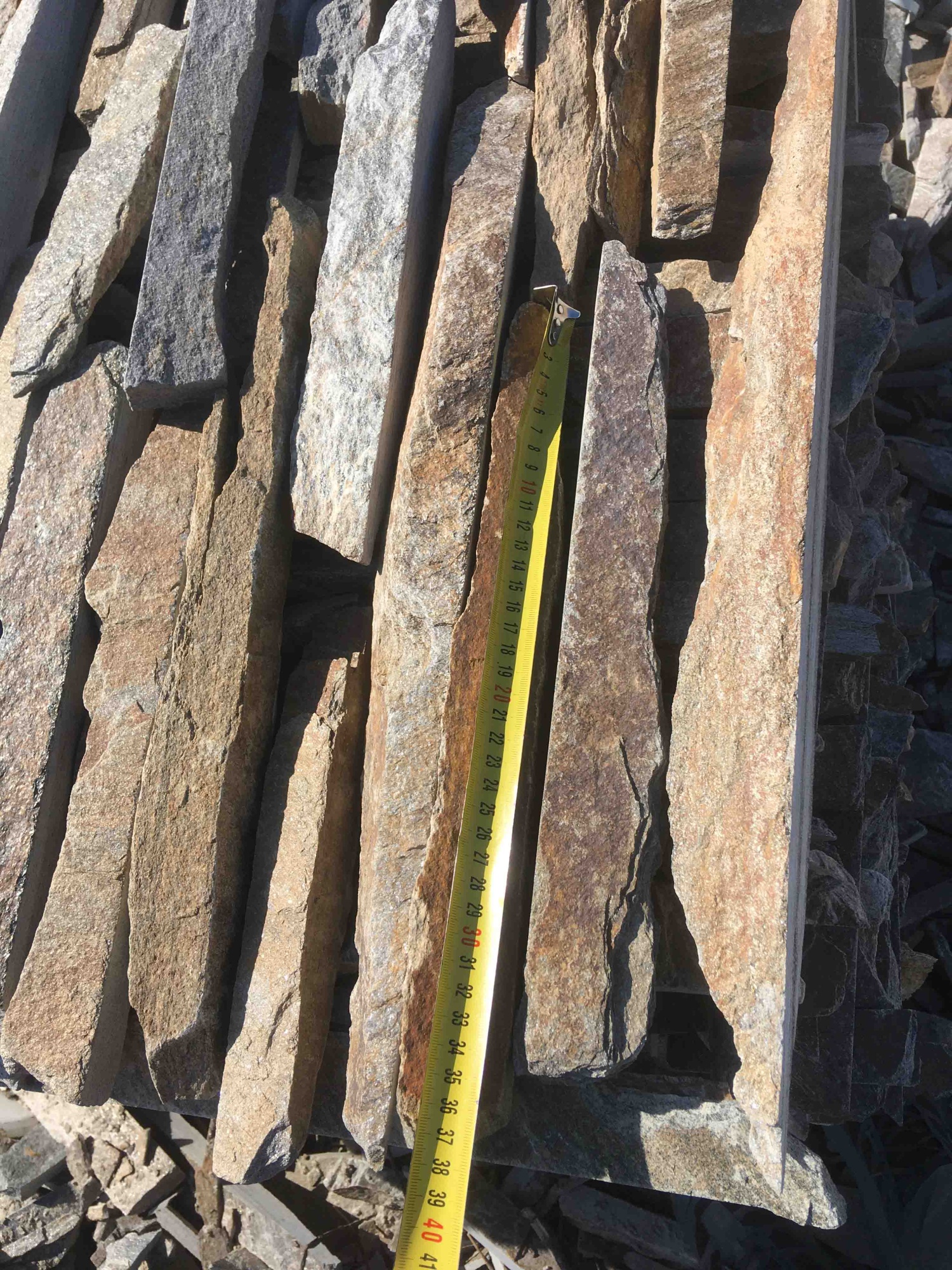 Горбушка златолит мультиколор для облицовки купить в Дрезне