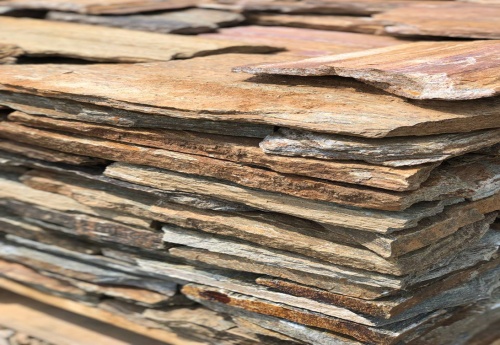 Плитняк кора дерева для цоколя, отмостки купить в Дрезне