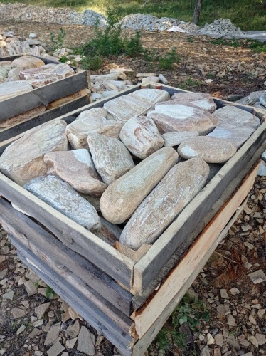 Златолит жёлтый, жёлто-зелёный глыбки и валуны для ланшафтного дизайна купить в Дрезне