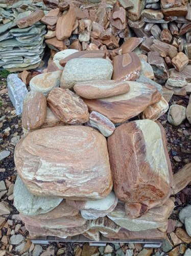 Златолит жёлтый, жёлто-зелёный глыбки и валуны для ланшафтного дизайна купить в Дрезне