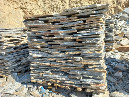 Плитняк серицит облицовочный 10-20мм купить в Дрезне